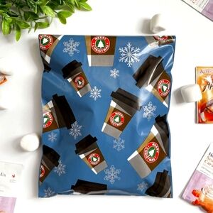 20 6X9 Poly Mailers Peppermint Mocha